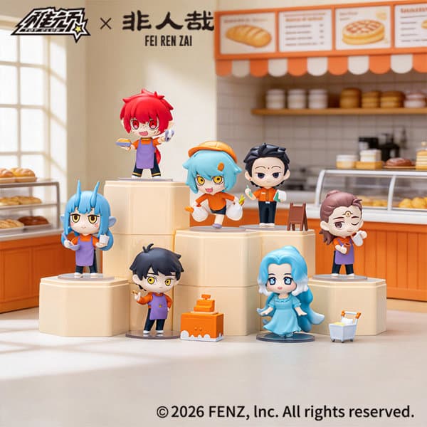 【BOX販売】TOY CLUB 非人哉（ひとにあらざるかな） ベーカリーシリーズ トレーディングフィギュア（1BOX=6個入）