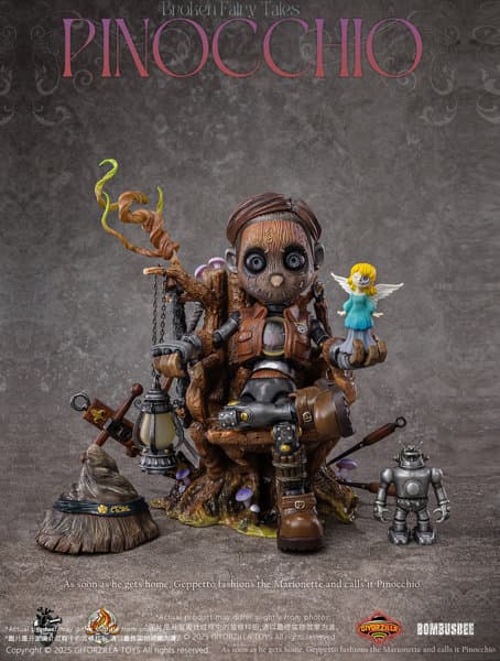GIYORZILLA TOYS 壊れた童話 ピノキオ 1/6スケール可動フィギュア