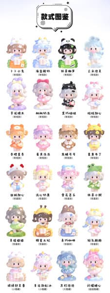 【BOX販売】009_UUTOY スイーティーランドシリーズ トレーディングフィギュア（1BOX=12個入）
