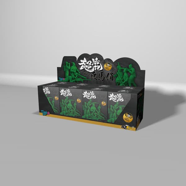 【BOX販売】017_52TOYS CANDYBOX 超活化 バトル兵馬俑 グリーンアーミーVer.（1BOX=8個入）