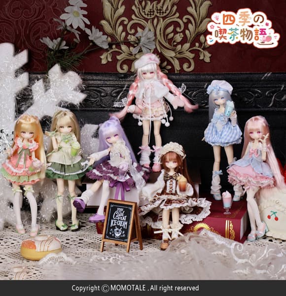 【BOX販売】MOMOTALE 四季の喫茶物語シリーズ トレーディングドール（1BOX=6個入）