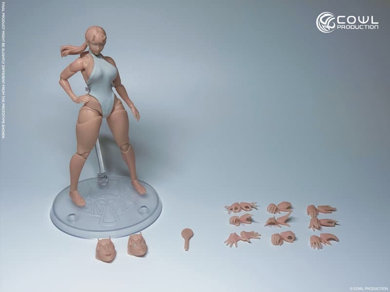 COWL PRODUCTION CP00 鬼 1/12スケール 可動フィギュア（メイク無し）