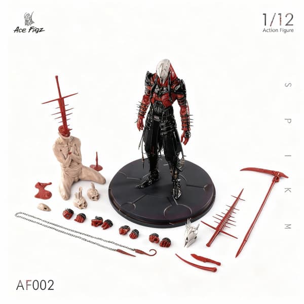 AceFigz Spike 1/12スケール可動フィギュア（豪華版）