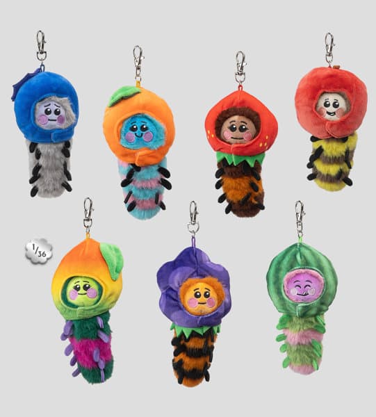 【BOX販売】011_Wooly Bear and Friends Plush（1BOX=6個入）