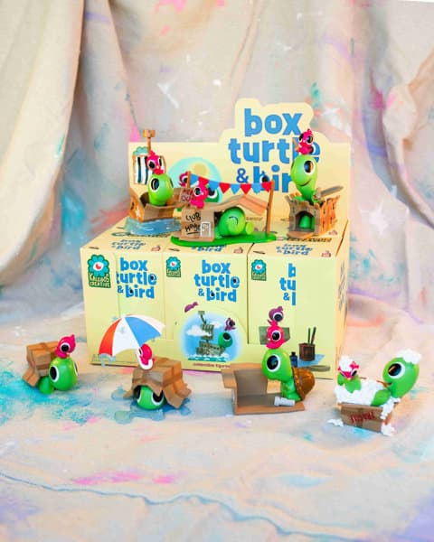 【BOX販売】022_Box Turtle and Bird（1BOX=6個入）