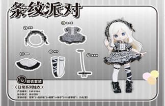 ストライプパーティー C4F Daily Series Clothes