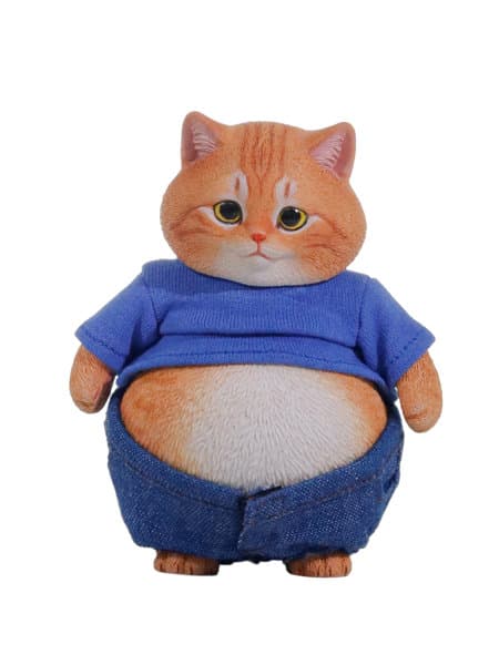ダブルワン x リエジ 1/6 ぽっちゃりキャット 茶トラ