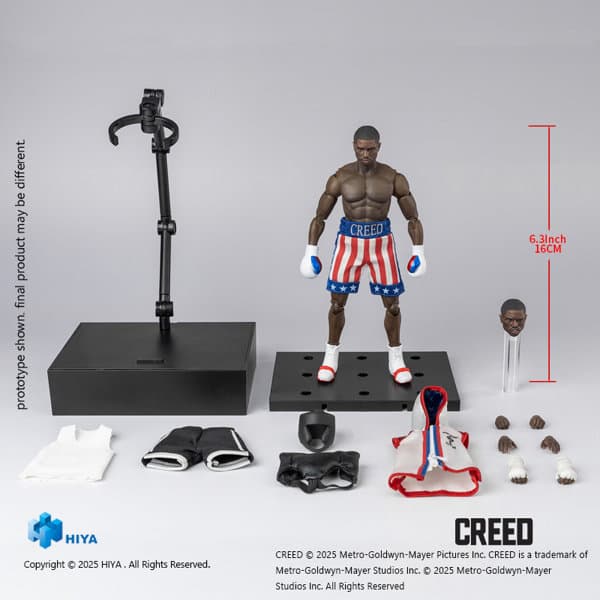 クリード チャンプを継ぐ男 1/12 アクションフィギュア アドニス・クリード