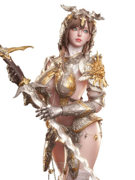 フュージョンファンタジー x ダムトイ 1/6 コレクティブル アクションフィギュア ディエティ・イロージョン シリーズ ホワイトアウル ― フィリオ 造形ヘア版