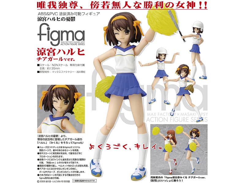 figma 涼宮ハルヒの憂鬱 涼宮ハルヒ チアガールVer.