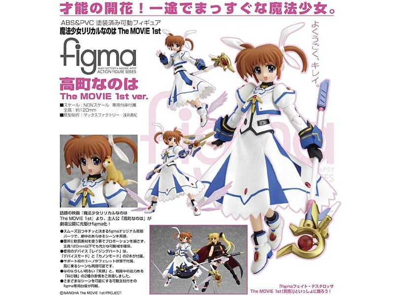 figma 魔法少女リリカルなのは 高町なのは THE MOVIE 1st ver.