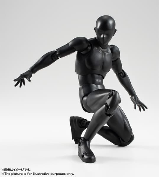 S.H.Figuarts ボディくん（Solid black Color Ver.）