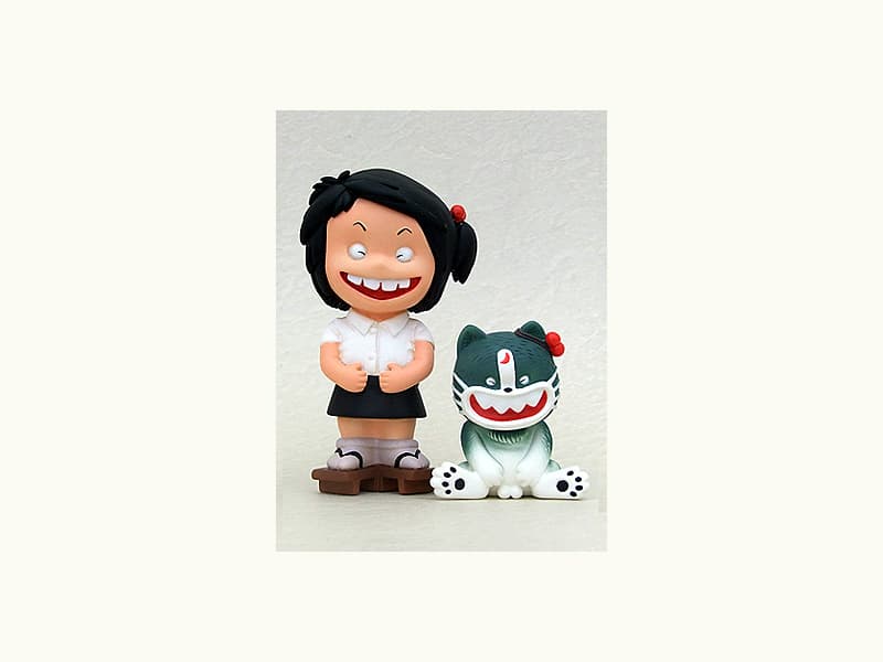 じゃりん子チエ ソフビシリーズチエちゃんと小鉄