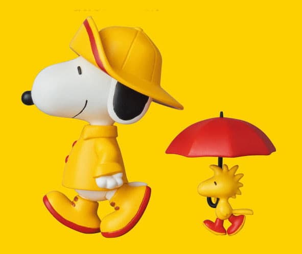 UDF PEANUTS シリーズ7 RAIN COAT SNOOPY ＆ WOODSTOCK