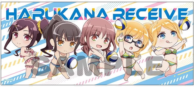 はるかなレシーブ ねんどろいどぷらす フェイスタオル