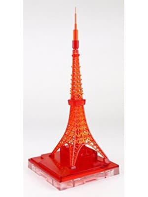 ジオクレイパー 東京タワー イルミネーションカラー クリアレッド