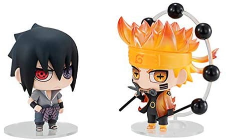 ちみメガ バディシリーズ！ NARUTO-ナルト- 疾風伝 うずまきナルト＆うちはサスケ 忍界大戦セット