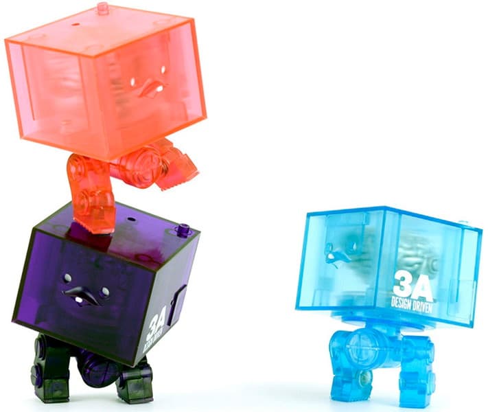 World War Robot（ワールド・ウォー・ロボット） 3AGO Clear Square R1 Set（3AGO クリア・スクウェアR1・セット）
