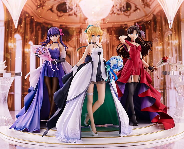 「Fate/stay night」 〜15th Celebration Project〜 セイバー 遠坂凛 間桐桜 〜15th Celebration Dress Ver.〜 Premium Box