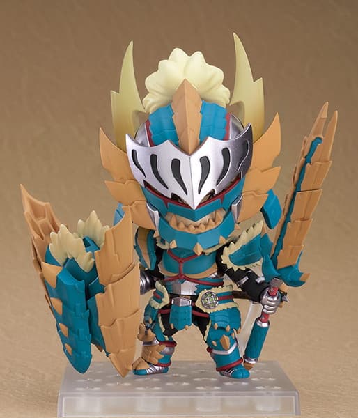 ねんどろいど モンスターハンターワールド:アイスボーン ハンター♂ ジンオウα Ver.