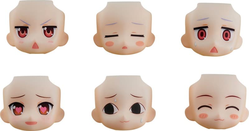 【BOX販売】ねんどろいどもあ とりかえっこフェイス のんのんびより のんすとっぷ（1box 6入り）（全6種）