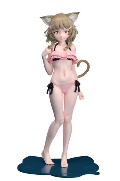 ケモミミ学園「コンクリさん」illustrated by コンクリート・ミステリー 1/7スケール 塗装済み完成品フィギュア