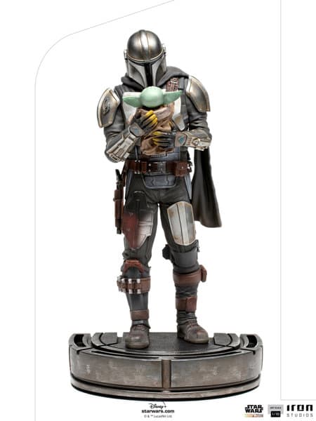 『マンダロリアン』【アイアン・スタジオ スタチュー】「アートスケール」1/10スケール マンダロリアン＆グローグー