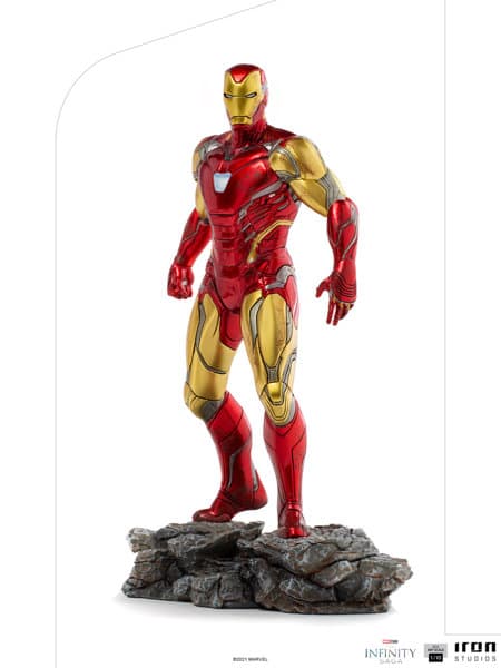 『マーベル』【アイアン・スタジオ スタチュー】「バトルジオラマ・シリーズ」1/10スケール アイアンマン・マーク85（アルティメット）［映画『マーベル/インフィニティ・サーガ』］