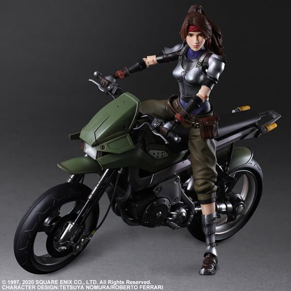 ファイナルファンタジー VII リメイク PLAY ARTS改 ジェシー＆バイクSET