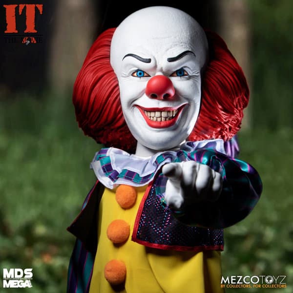MDS デザイナーシリーズ/ IT イット: ペニーワイズ 15インチ メガスケール フィギュア with サウンド