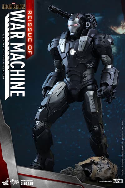 【ムービー・マスターピース DIECAST】『アイアンマン2』1/6スケールフィギュア ウォーマシン［再生産］
