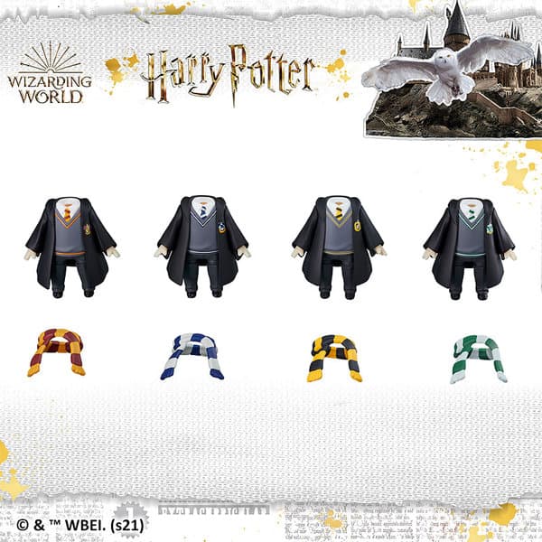 【BOX販売】ねんどろいどもあ ハリー・ポッター きせかえホグワーツユニフォーム:スラックススタイル（全4種） 1BOX:4個入