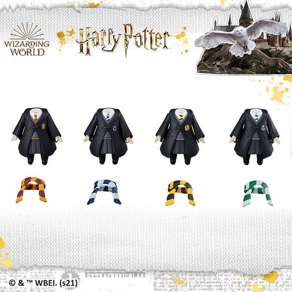 【BOX販売】ねんどろいどもあ ハリー・ポッター きせかえホグワーツユニフォーム:スカートスタイル（全4種） 1BOX:4個入