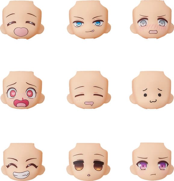 【BOX販売】ねんどろいどもあ とりかえっこフェイス グッスマSelection（全9種） 1BOX:9個入