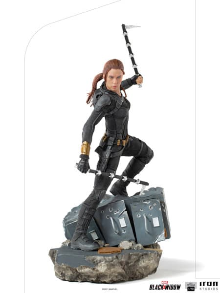 『マーベル』【アイアン・スタジオ スタチュー】「バトルジオラマ・シリーズ」1/10スケール ブラック・ウィドウ/ナターシャ・ロマノフ［映画『ブラック・ウィドウ』］