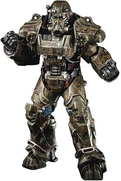 Fallout（フォールアウト） 1/6 T‐60 Camouflage Power Armor（1/6 T-60 迷彩・パワーアーマー）