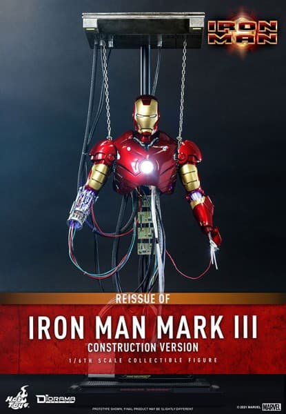 1/6スケールジオラマ アイアンマン・マーク3（チューンアップ版）＜再生産＞