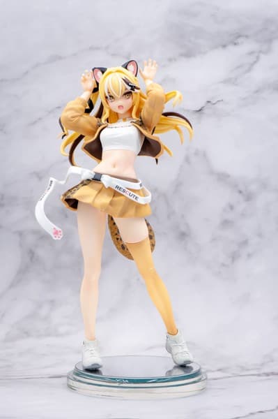 絶滅危惧団 RESCUTE NO.15 石虎-Leopard cat- 1/7 完成品フィギュア