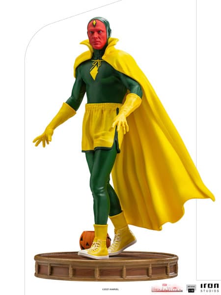 『マーベル』【アイアン・スタジオ スタチュー】「アートスケール」1/10スケール ヴィジョン（ハロウィン版）［TVドラマ『ワンダヴィジョン』］