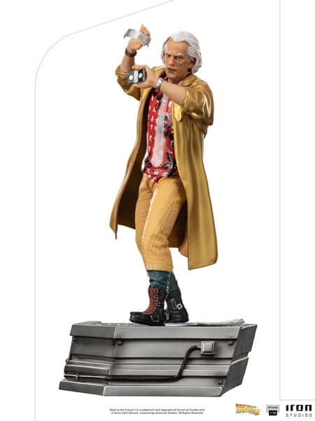 『バック・トゥ・ザ・フューチャー PART2』【アイアン・スタジオ スタチュー】「アートスケール」1/10スケール エメット・ブラウン博士
