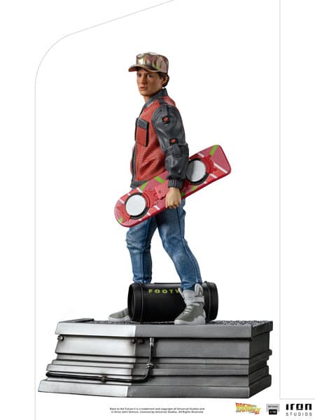 『バック・トゥ・ザ・フューチャー PART2』【アイアン・スタジオ スタチュー】「アートスケール」1/10スケール マーティ・マクフライ
