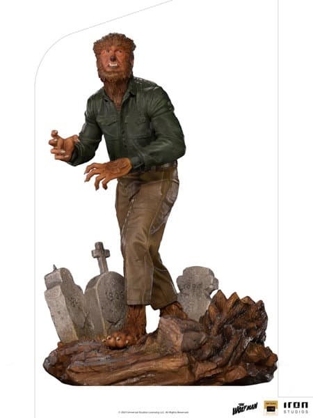 『ユニバーサル・モンスター』【アイアン・スタジオ スタチュー】「デラックス・アートスケール」1/10スケール 狼男
