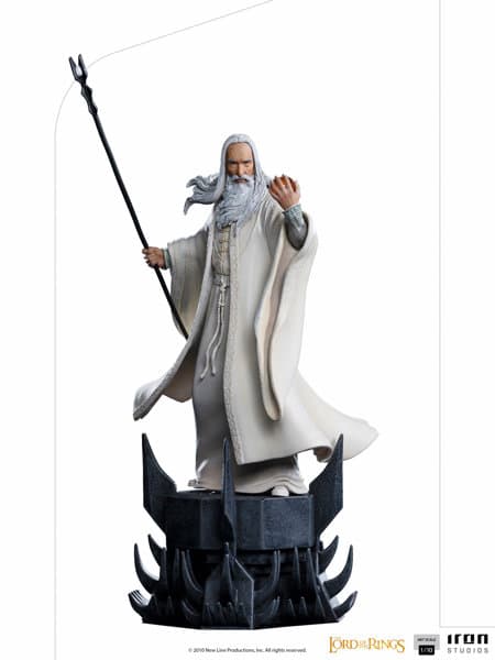 『ロード・オブ・ザ・リング』【アイアン・スタジオ スタチュー】「バトルジオラマ・シリーズ」1/10スケール サルマン