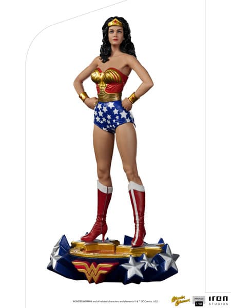 『DC』【アイアン・スタジオ スタチュー】「アートスケール」1/10スケール ワンダーウーマン（リンダ・カーター）［TVドラマ『ワンダーウーマン 1976年TVシリーズ』］