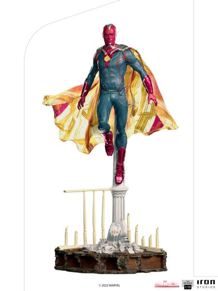 『マーベル』【アイアン・スタジオ スタチュー】「バトルジオラマ・シリーズ」1/10スケール ヴィジョン［TVドラマ『ワンダヴィジョン』］