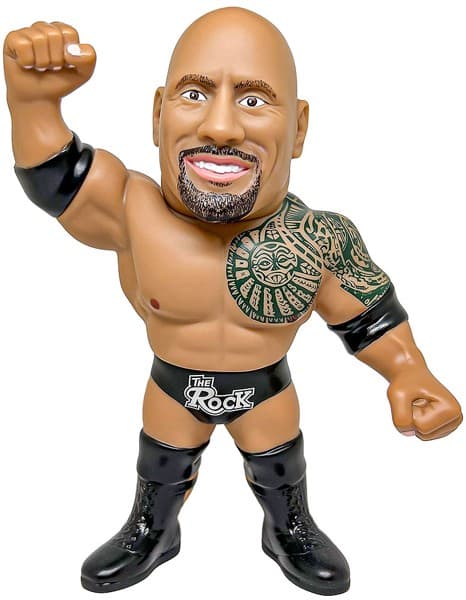 WWE 16dソフビコレクション021 The Rock （ザ・ロック）