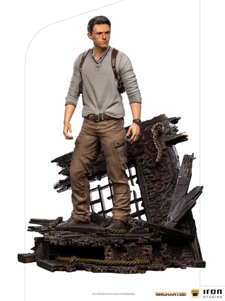 『アンチャーテッド』【アイアン・スタジオ スタチュー】「デラックス・アートスケール」1/10スケール ネイサン・ドレイク