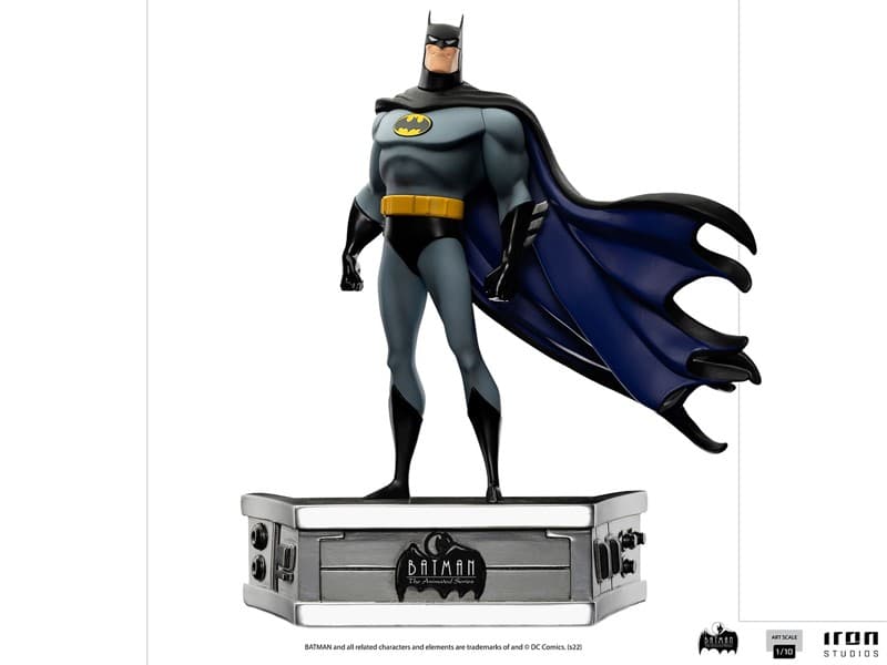 『DC』 【アイアン・スタジオ スタチュー】「アートスケール」1/10スケール バットマン［アニメ『バットマン アニメイテッド』］