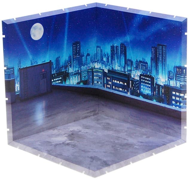 じおらまんしょん200 屋上（夜景）