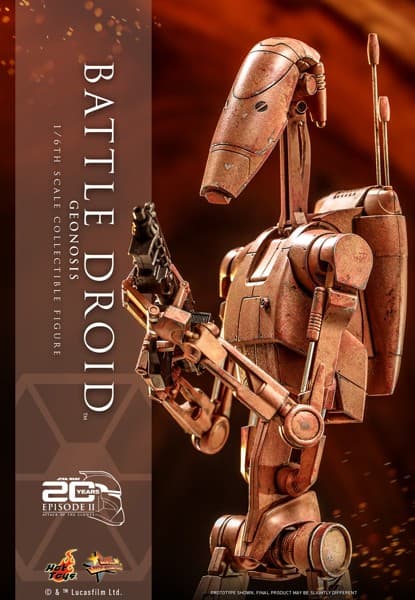 【ムービー・マスターピース】 『スター・ウォーズ エピソード2/クローンの攻撃』 1/6スケールフィギュア バトル・ドロイド（ジオノーシス）